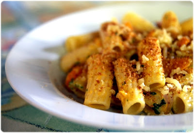 recettes Macaroni au potimarron et au jambon blanc