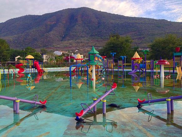 Water park at Lake Chapala