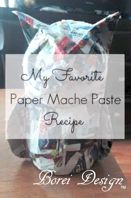 Recipe How To Make My Favorite Paper Mache Paste,Smoking Ribs Menu