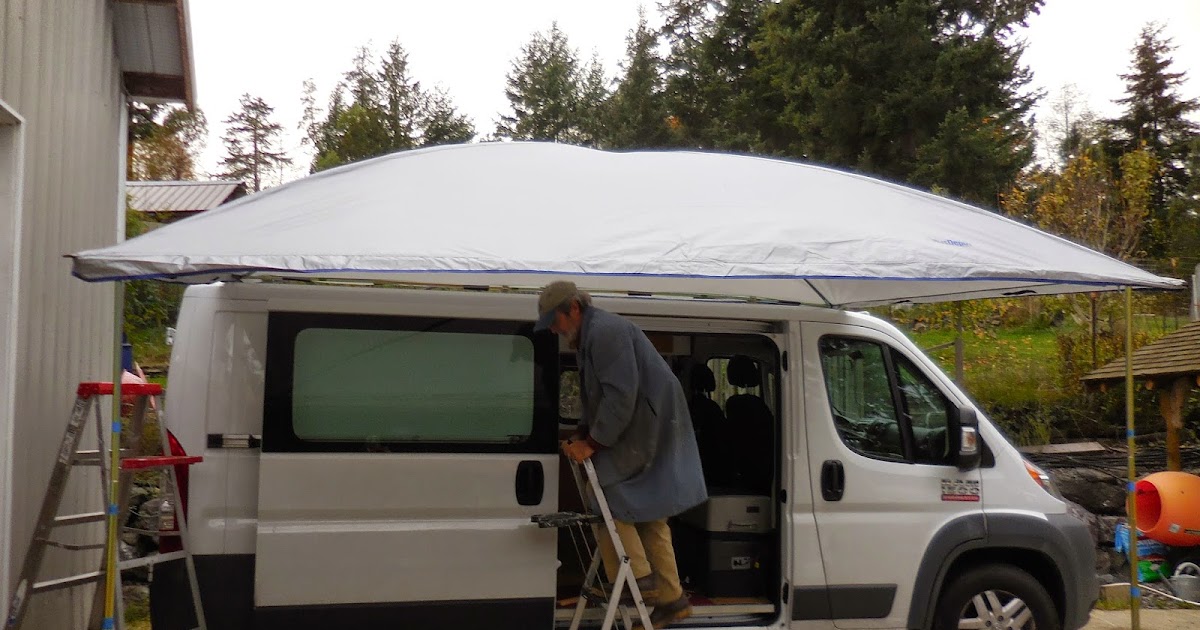 Promaster to Buster, the Camper Van EzyAwning Meets the Promaster