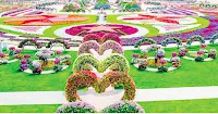 Miracle Garden, Guinness World Records, Romance day, Attraction, Flowers, Prayer hall, Rest house, Supply, 