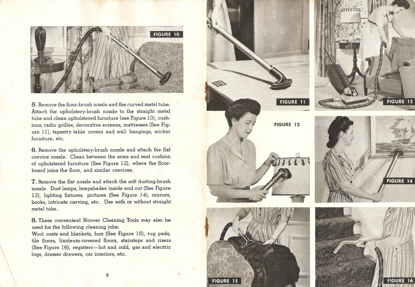 Eventually vintage: Hoover model 27 instruction booklet