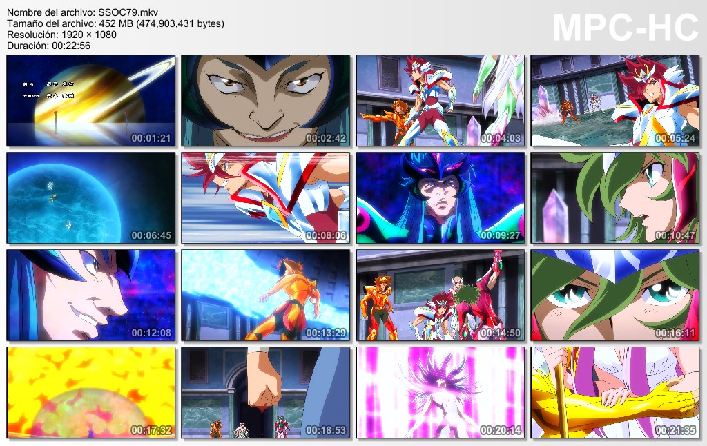 Saint Seiya Omega Temporada 2 Capitulo 29@31 (79@81) 