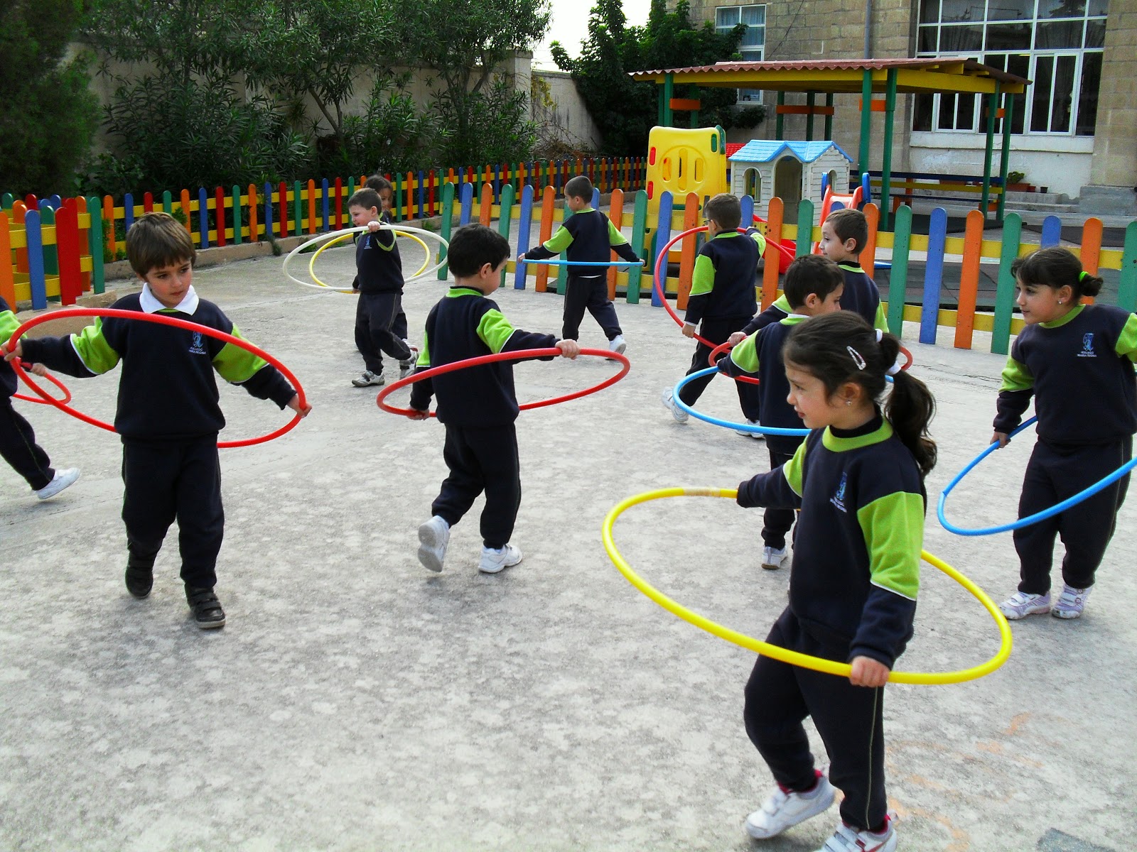 Kindergarten 2.1: PE activities
