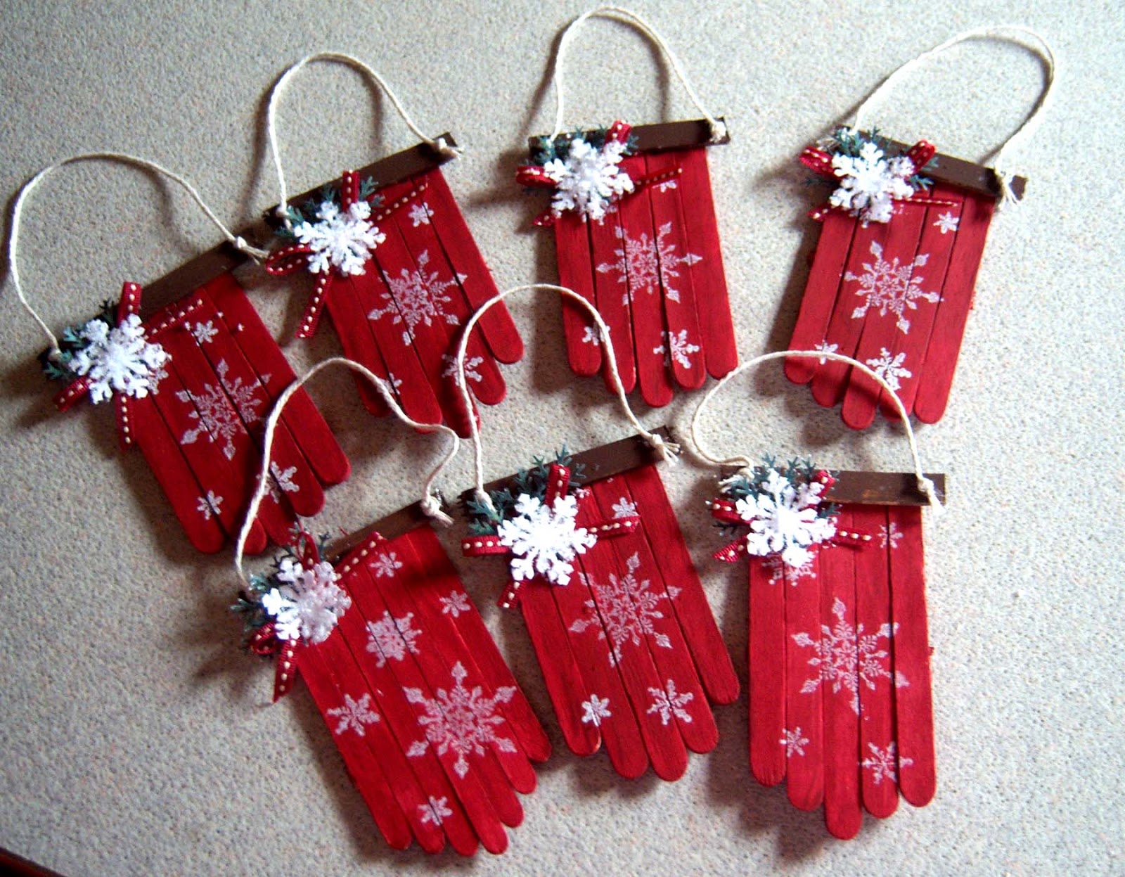 Shoregirl's Creations Popsicle Stick Sleds