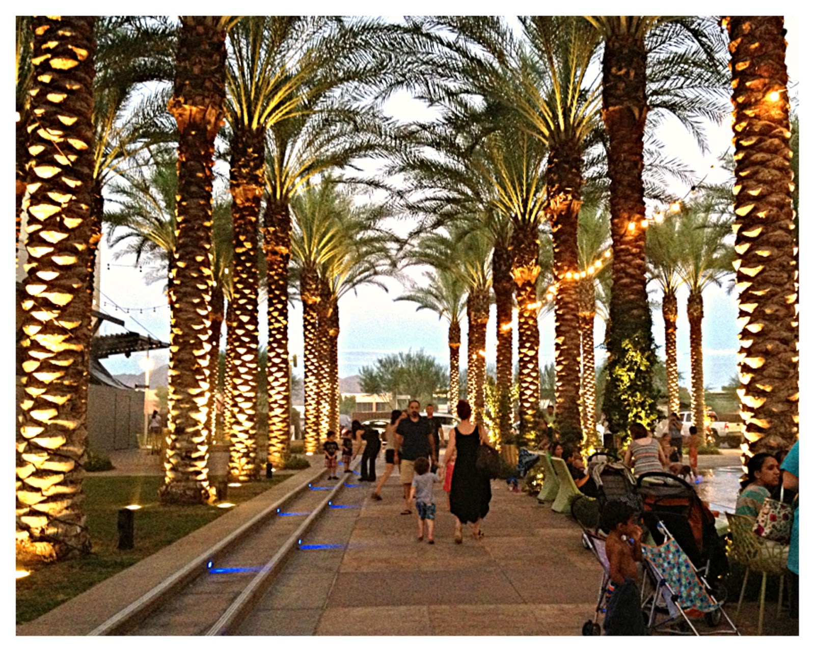 Love Always, Paola SCOTTSDALE QUARTER SPLASH PAD