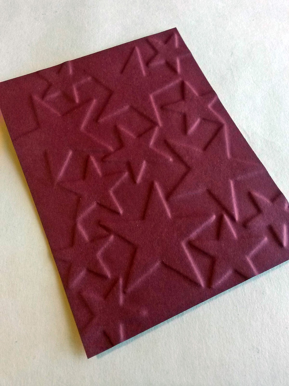 Paper Seedlings HANDMADE EMBOSSING PLATE