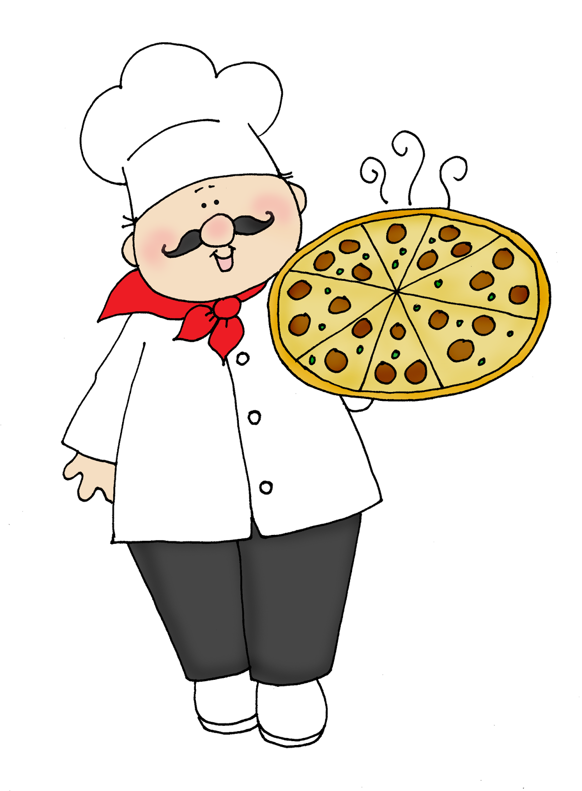 free clipart pizza chef - photo #11