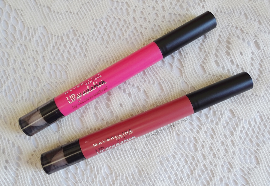 REVIEW Maybelline Colorsensational Lip Gradation Pencil in Pink1 & Mauve1