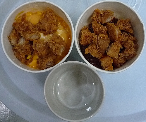 (Eat to Live) or (Live to Eat): KFC's two bowls