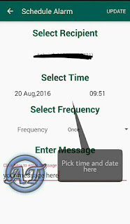 Schedule a WhatsApp message
