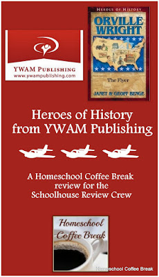 Orville Wright: The Flyer - Heroes of History - A Homeschool Coffee Break review of the book and unit study from YWAM Publishing @ kympossibleblog.blogspot.com