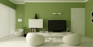 warna+hijau+untuk+ruang+tamu Warna Hijau Ruang Keluarga