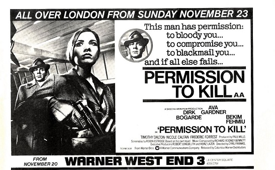 "Permission to Kill"  (1975)