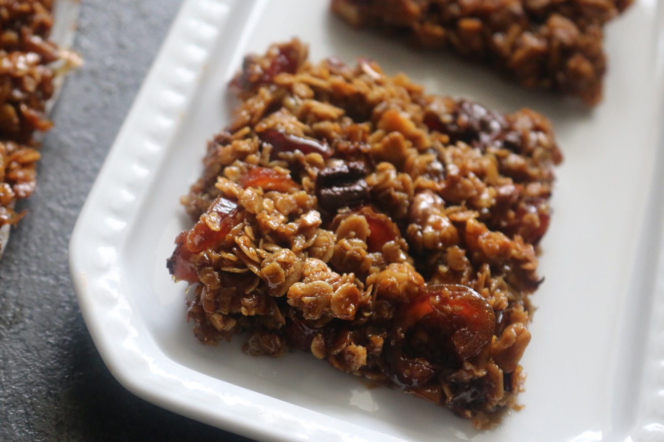 Flapjack / English Müsli Bar's Tarifi Sağlıklı Atıştırmalık Vintage