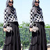 Model Jilbab Warna Hitam