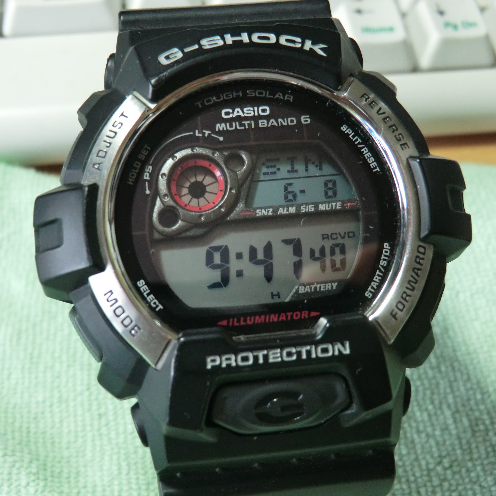 ジャンク、CASIO G-SHOCK GW-8900A、その2