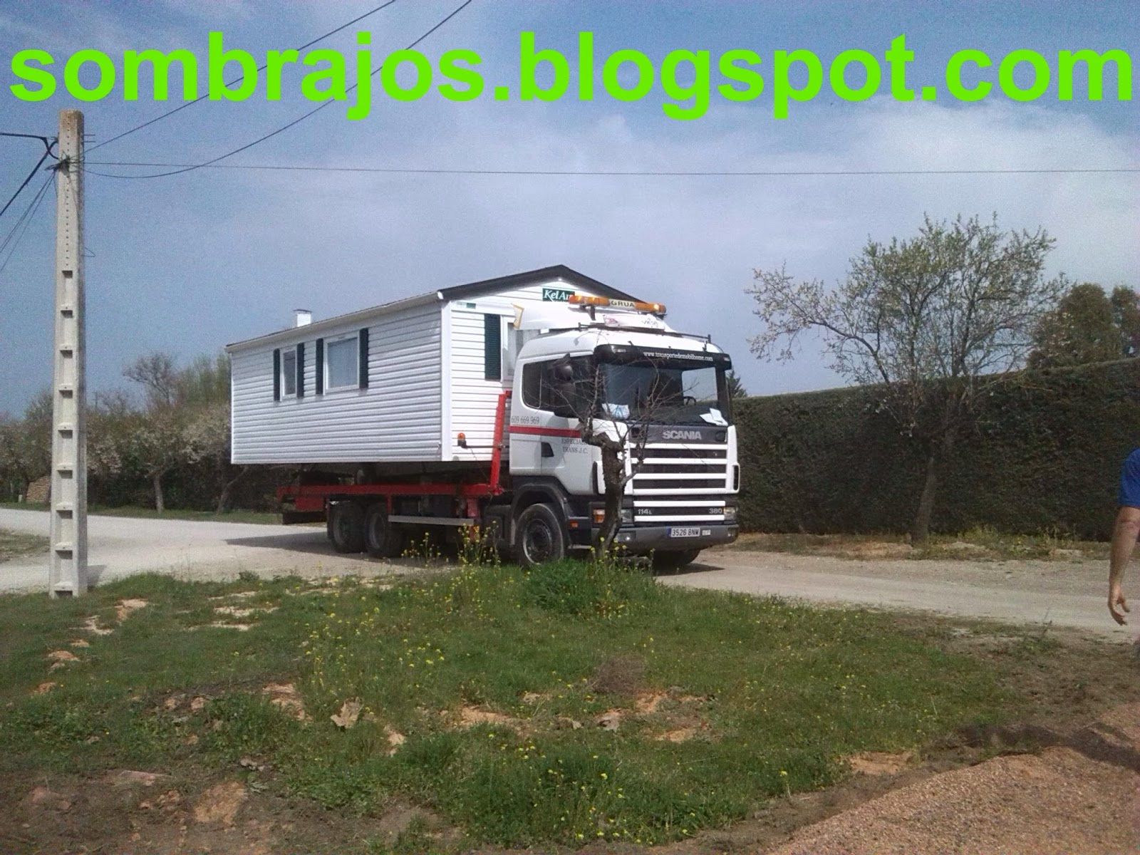 Adaptación del parcela para mobile home. (Ciudad Real) | sombrajos