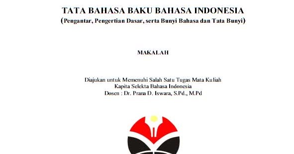 Contoh Cover Makalah Anak Kuliah Contoh Win