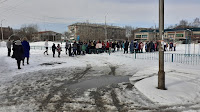 (ФОТО)16 марта в городе Сухой Лог были проведены пожарно-тактические учения на объект образования