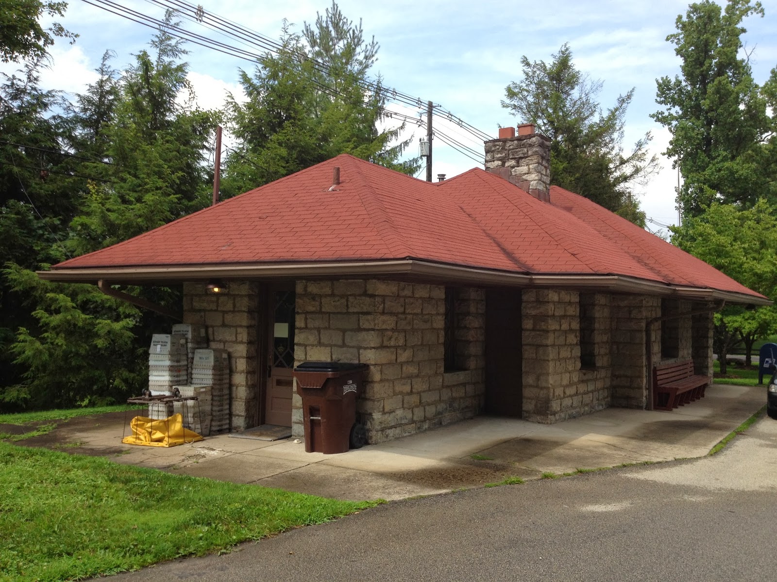 Eerie Indiana Glenview Post Office, Former Trainstation Louisville