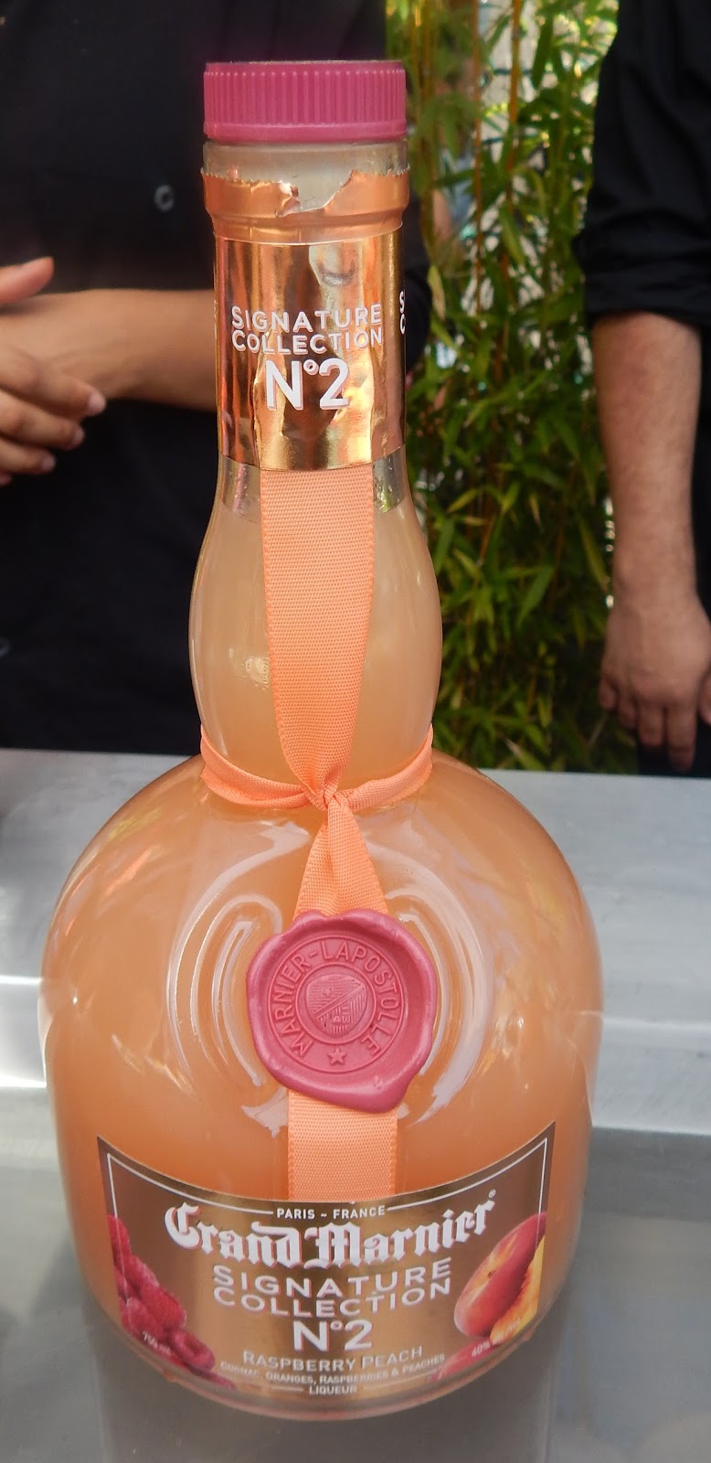The Arriviste Grand Marnier's Raspberry Peach for Summer