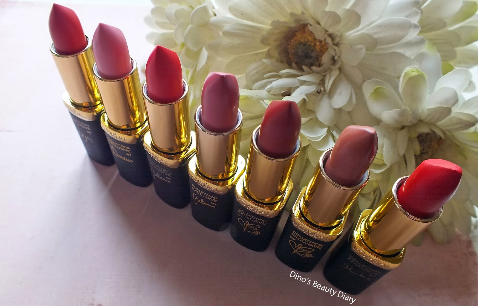 Loreal collection privee colour riche lipsticks  evas