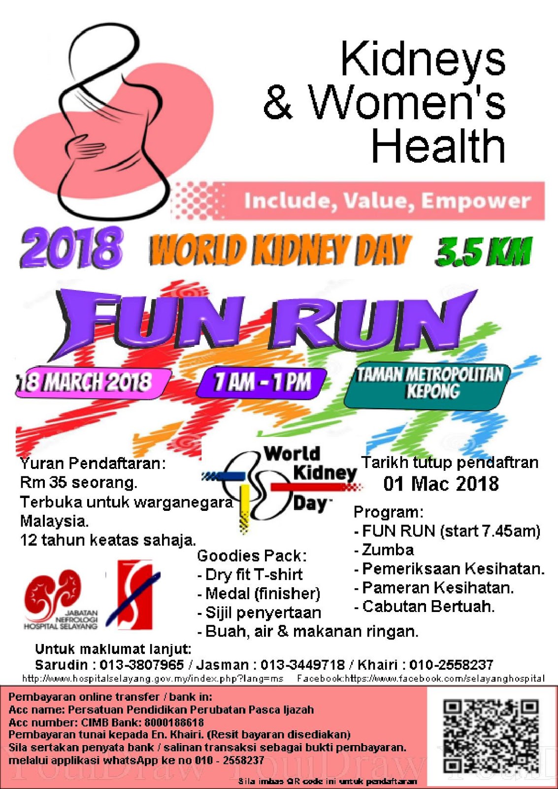 RUNNERIFIC: World Kidney Day Fun Run 2018