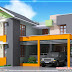 Modern 4 bedroom Kerala home design - 2000 Sq. Ft.