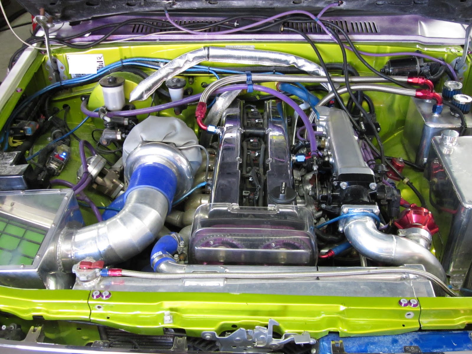 ST Hitec's Tuning Diary: TOYOTA UTE with 1JZ SINGLE TURBO!!