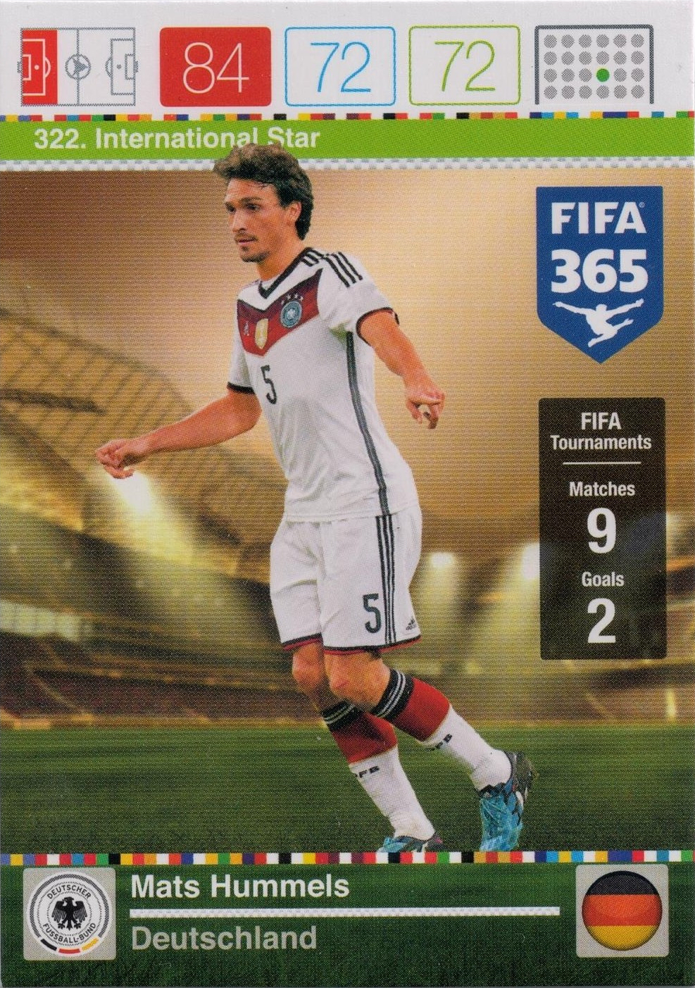 Panini FIFA365 2019 Borussia Dortmund Sticker 186 a/b Shinji Kagawa 