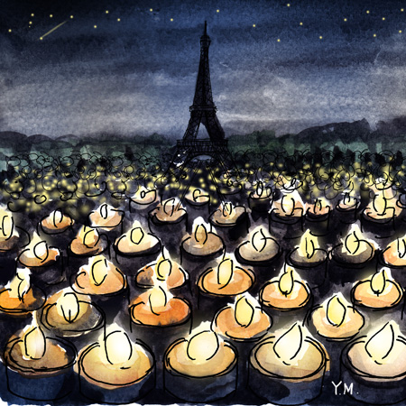 Nightmare in Paris by Yukié Matsushita