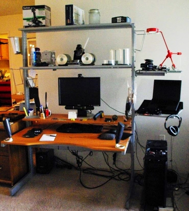 모자란 공간 ikea jerker desk