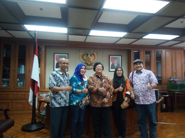 PWI Riau Kunjungi Menteri LHK Dan Kehutanan