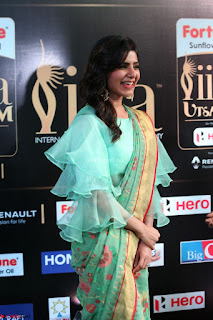 Samantha Ruth Prabhu Looks super cute in a lovely Saree  Exclusive 04