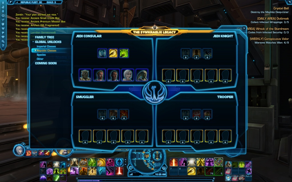 swtor codes woodworking