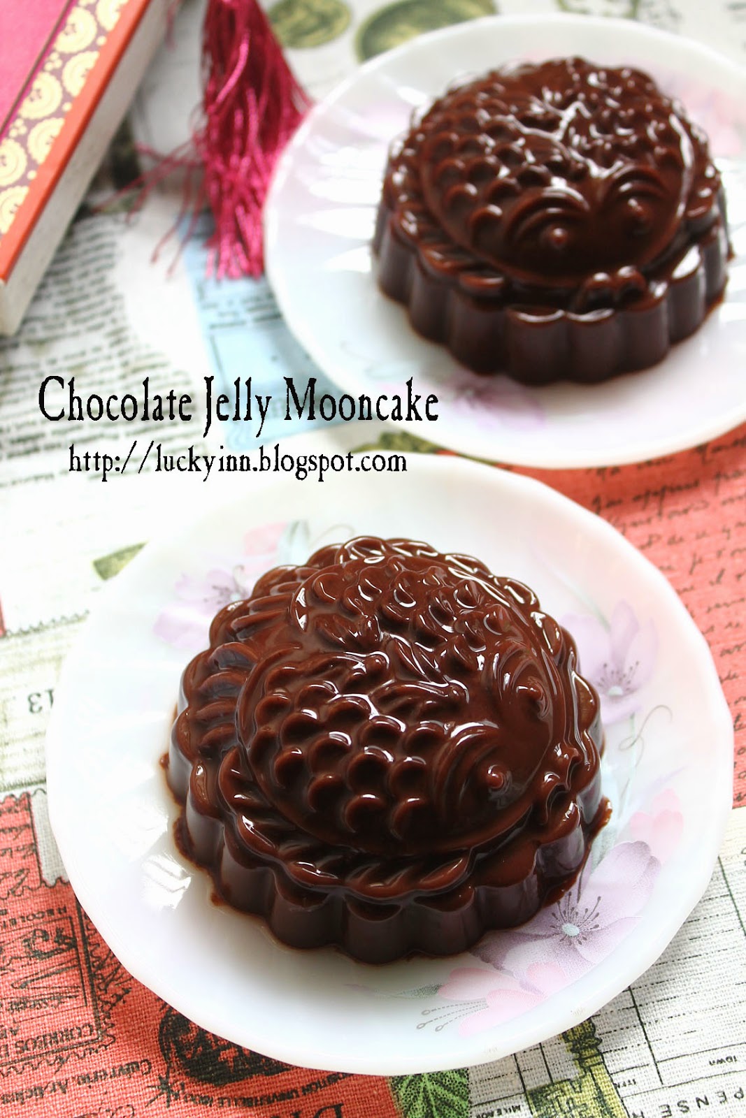 Lucky Inn 巧克力菜燕月饼 Chocolate Jelly Mooncake