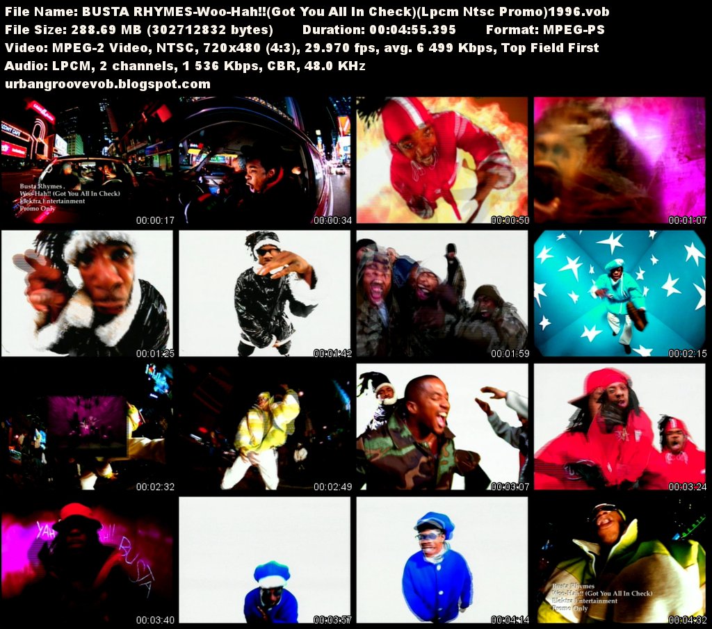 Urban Groove Vob Collection Busta Rhymes WooHah !(Got You All In