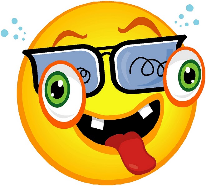 CLICK ON LARGE SMILEY FACE FOR "FUNNY EYEGLASSES" PROJECTS