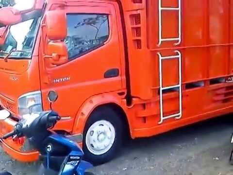 modifikasi mobil truck mitsubishi canter 125 hd gaul
