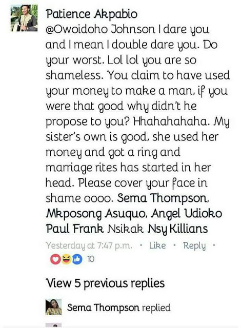 "My sister used her money and got a ring" - Gospel singer continues to  mock 
