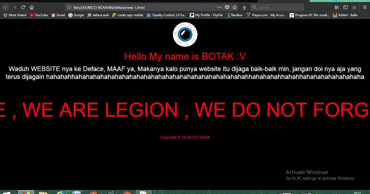 Cara Membuat script Deface ~ Tutorial dan informasi seputar dunia Teknologi