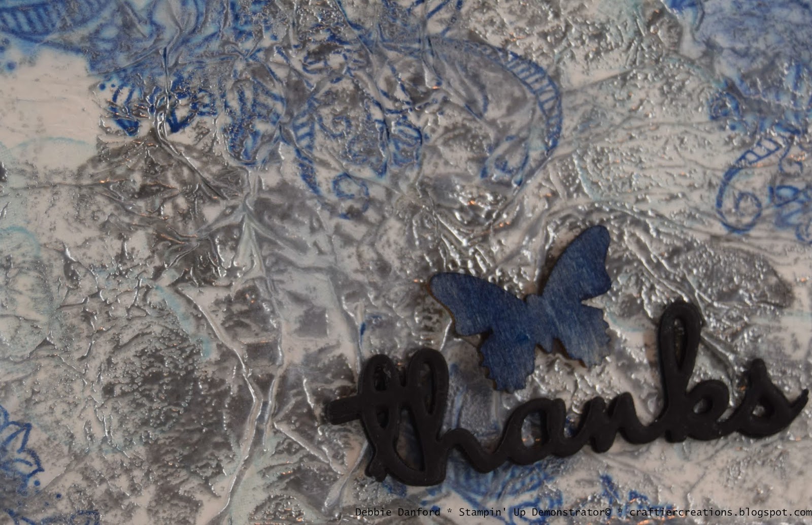 Craftier Creations Tissue Paper Embossing