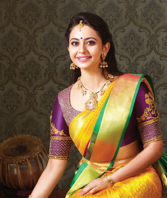 Rakul Preet Singh Antique Necklace - Jewellery Designs