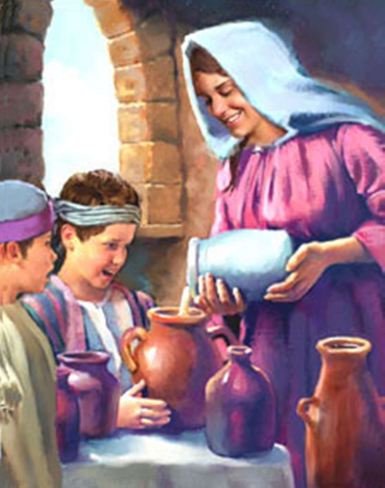 Mulher Bela aos Olhos de Deus AZEITE DA VIÚVA