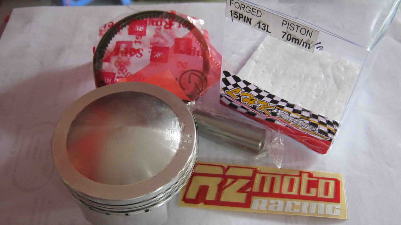 Rz Moto Piston LHK Diameter 70 Pen 15