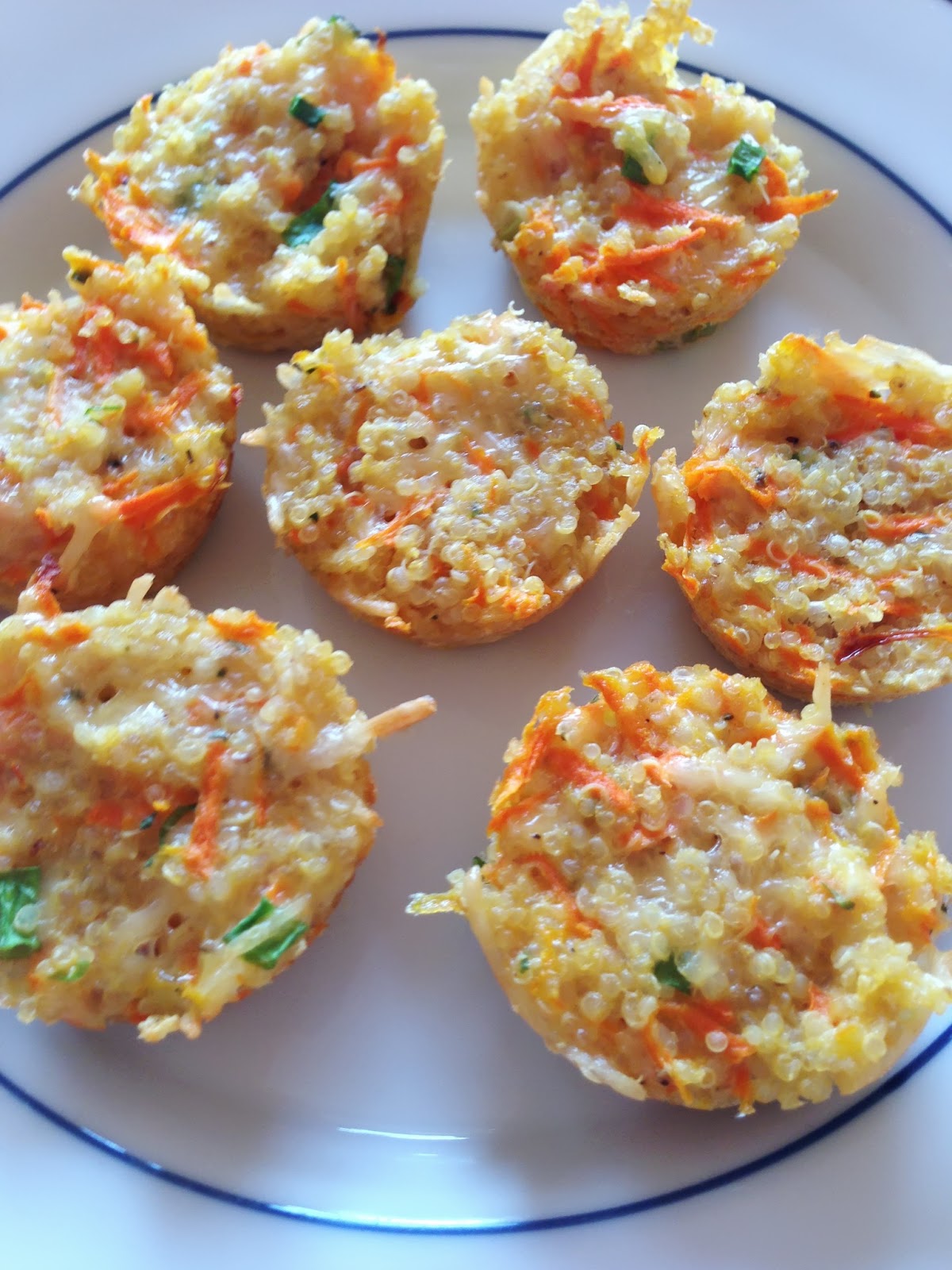 Savory Sweet and Satisfying Cheesy Quinoa Bites