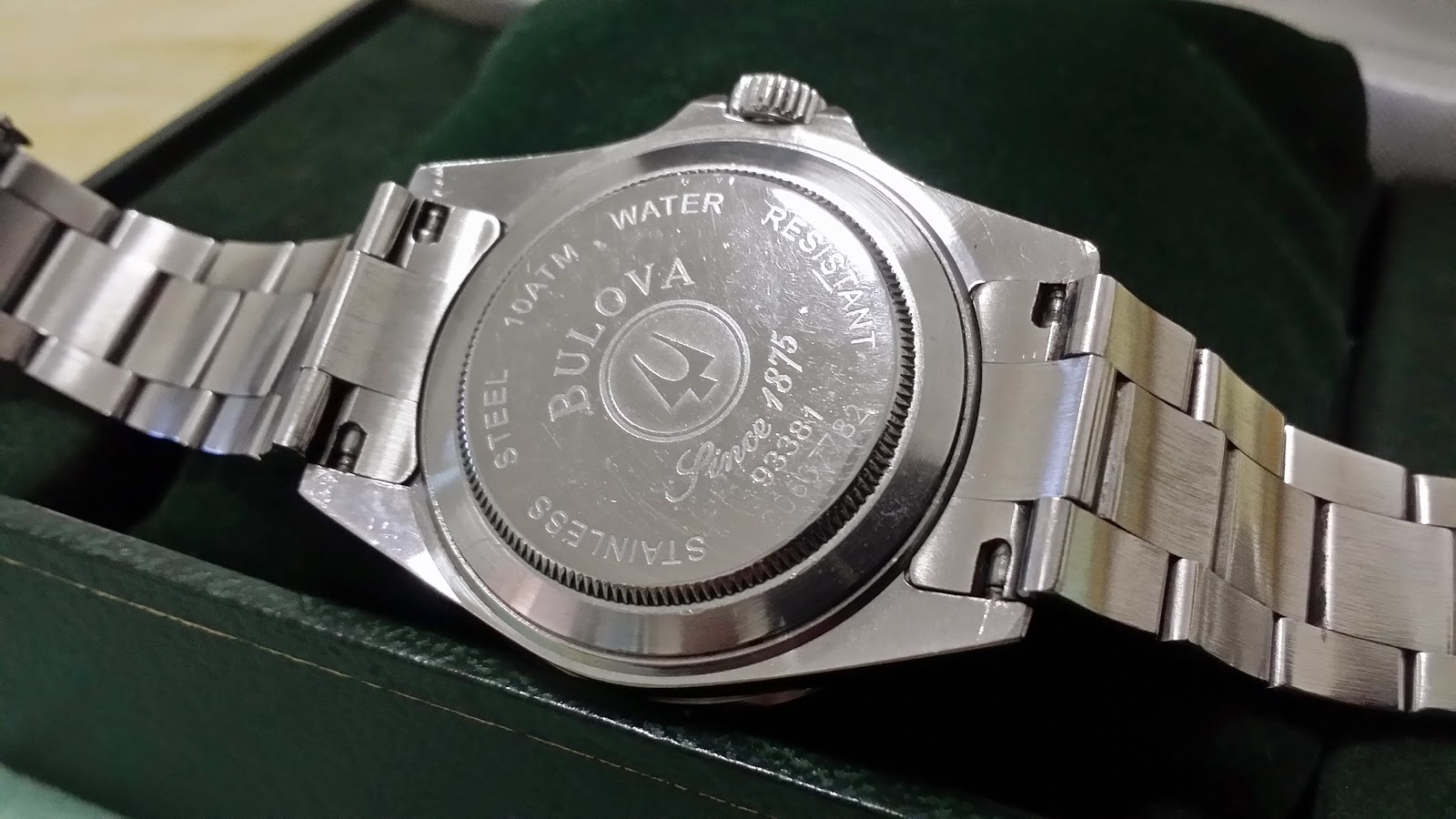JACK'S TREASURE CHEST OF TIME PIECES: AUTHENTIC BULOVA GMT CHRONO
