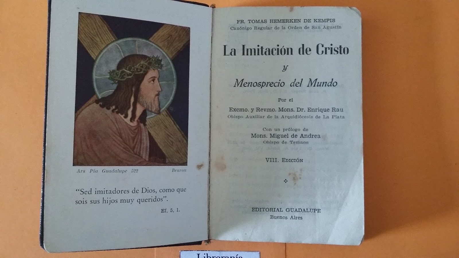 LA IMITACION DE CRISTO LIBRERANÍA LIBROS LEÍDOS LA IMITACION DE CRISTO LIBRERANÍA LIBROS LEÍDOS