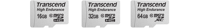 Transcend High Endurance マイクロSDカード